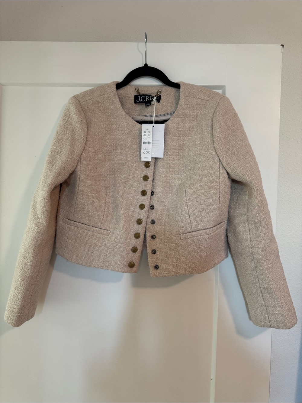 J. Crew Women's Bridgette lady jacket in tweed size 6 nwt - Picture 3 of 5